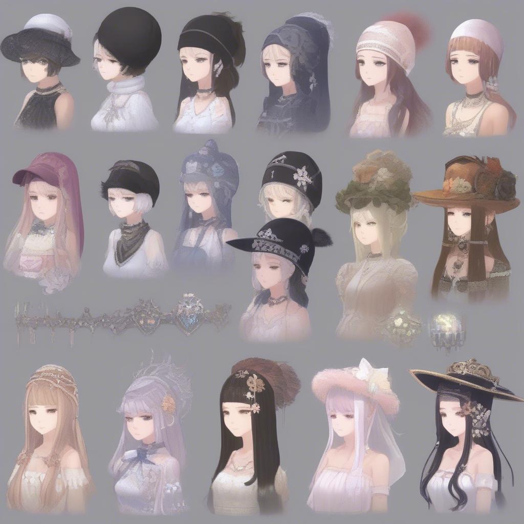 Alternative Headwear Options in Love Nikki