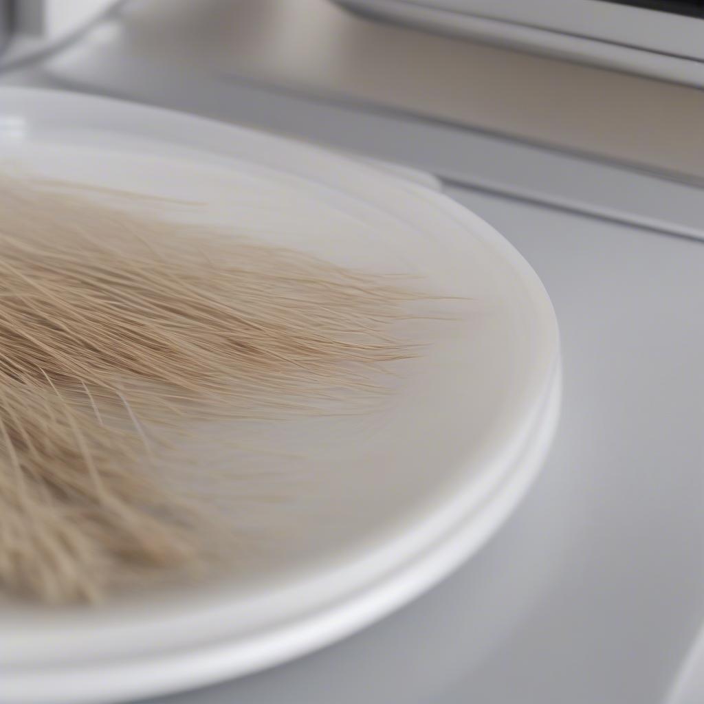 Microwaving Pine Needles for Basket Weaving