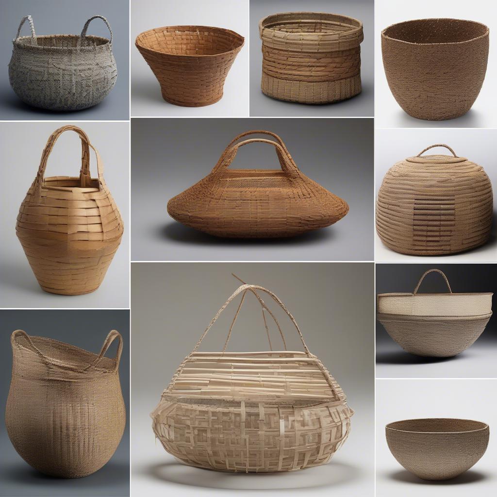 Examples of contemporary and innovative basket designs