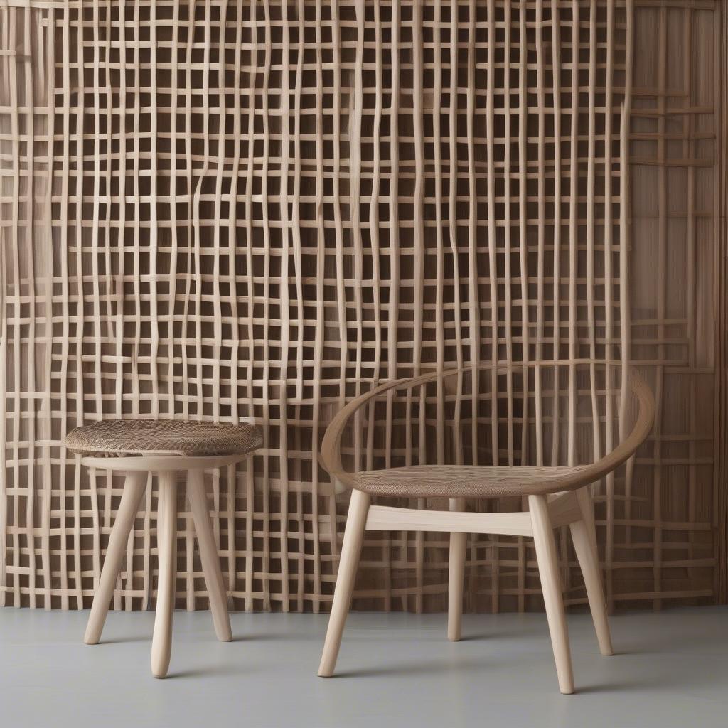 Modern Wooden Weave Chair Designs