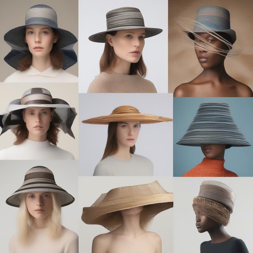 Modern Woven Hat Designs