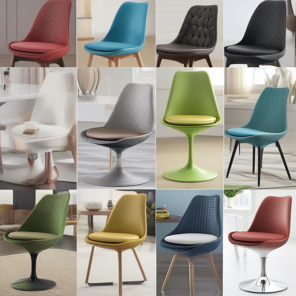 Different Styles of Modway Weave Dining Chairs