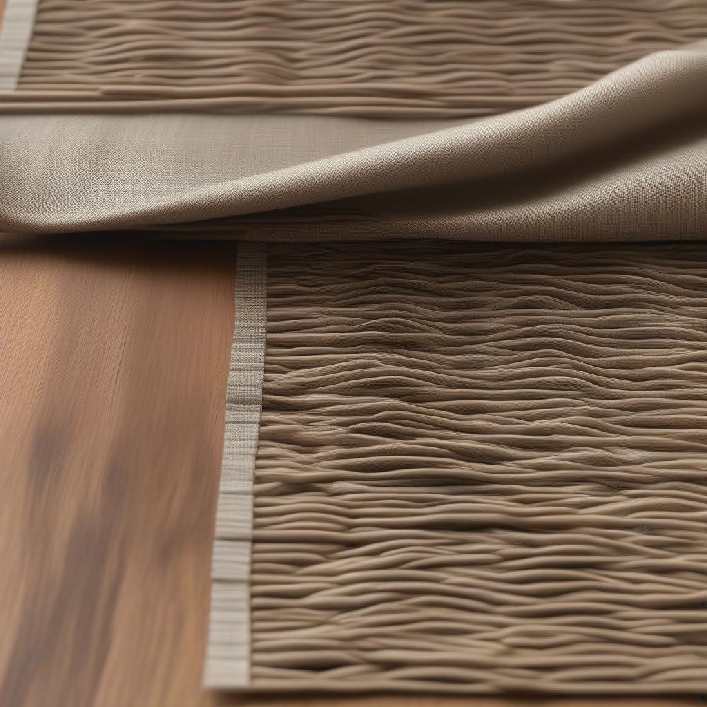 Mountain Weave Table Runner Made of Natural Fibers