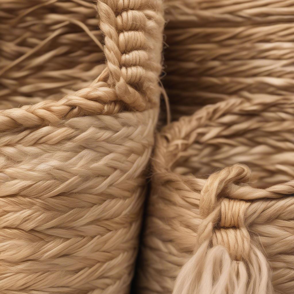 Natural Fibers in Zara Basket Bags: Raffia, Jute, and Straw