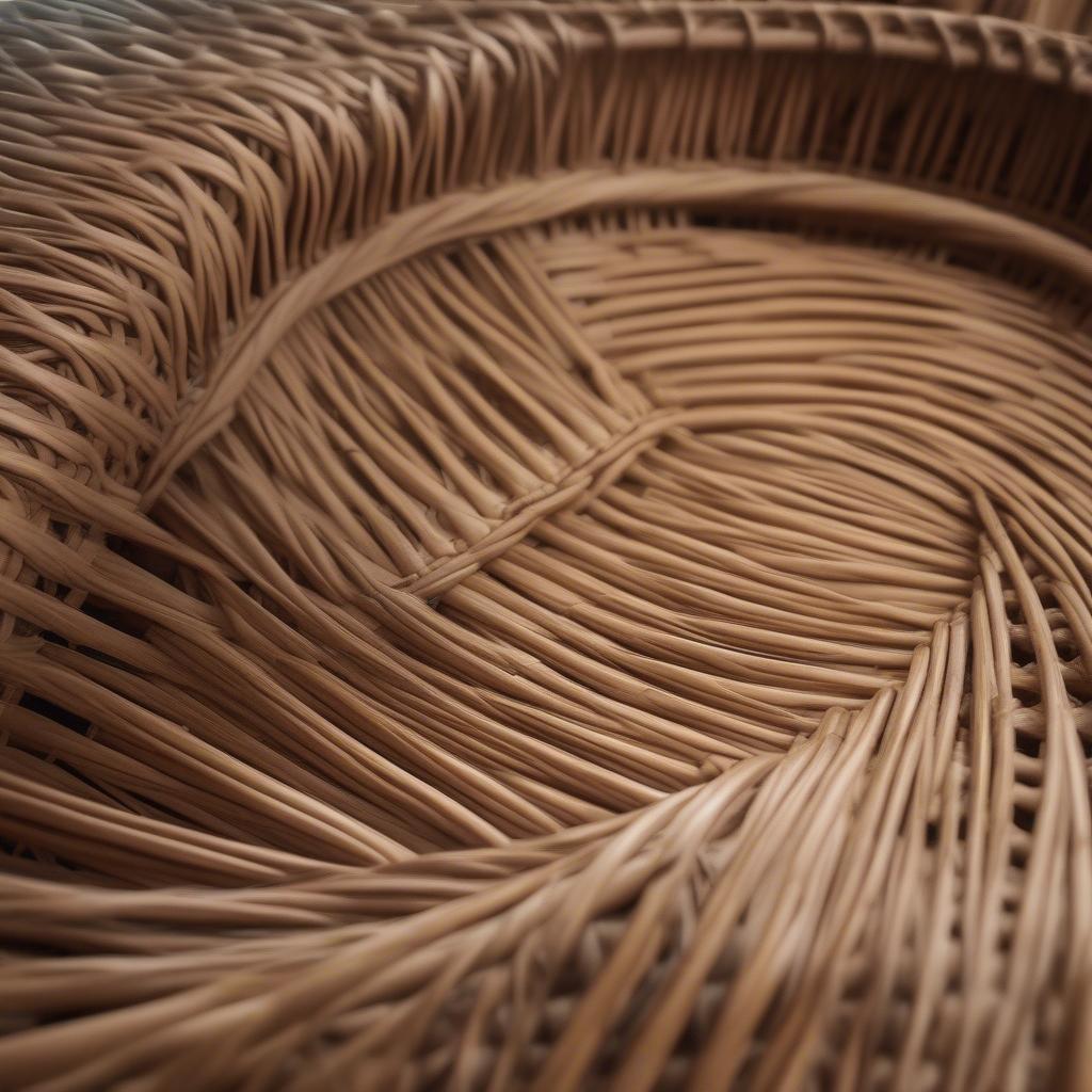 Natural Materials for Woven Totes: Highlighting the benefits of wicker and rattan.