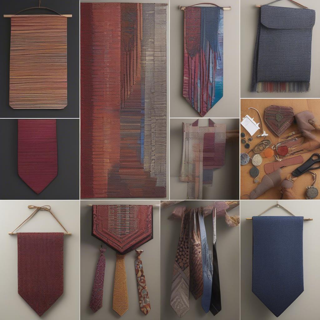 Necktie Weaving Projects: Rug, Bag, Wall Hanging