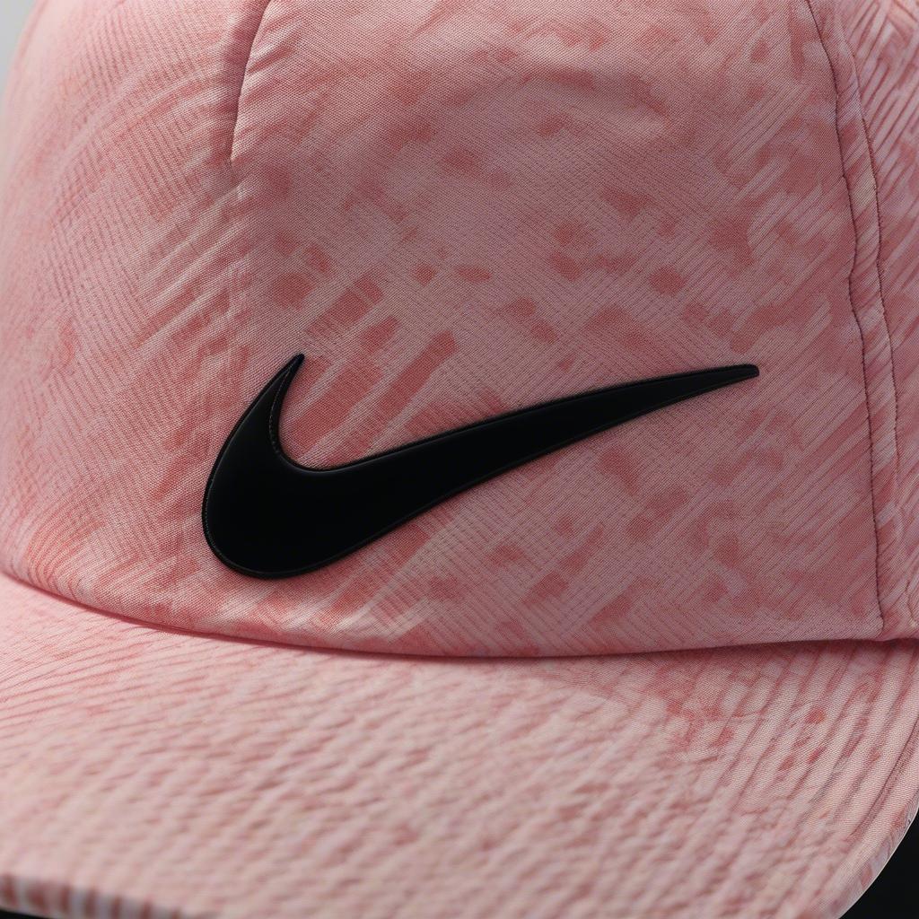 Close-up view of the Nike Dri-FIT Weave Running Hat