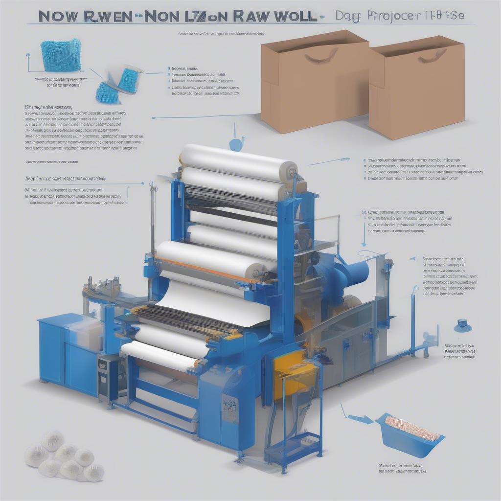 Non-Woven Bag Roll Production Process