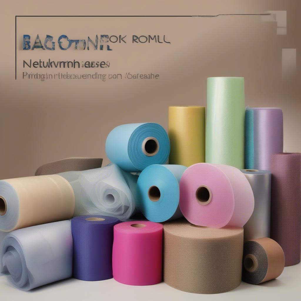 Different Types of Non-Woven Bag Rolls