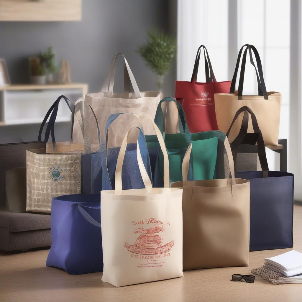 Various Styles of Non Woven Tote Bags