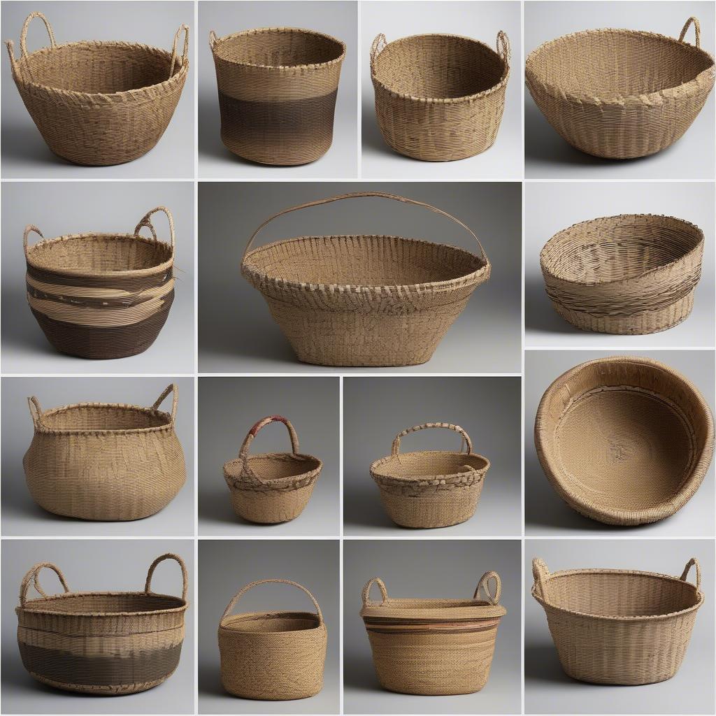 Northeast Native American Twined Baskets