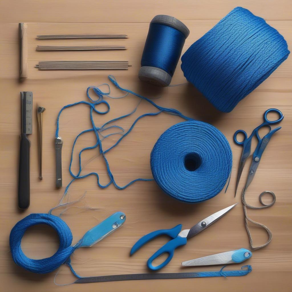 Essential Materials for Weaving a Chair Seat with Nylon Rope