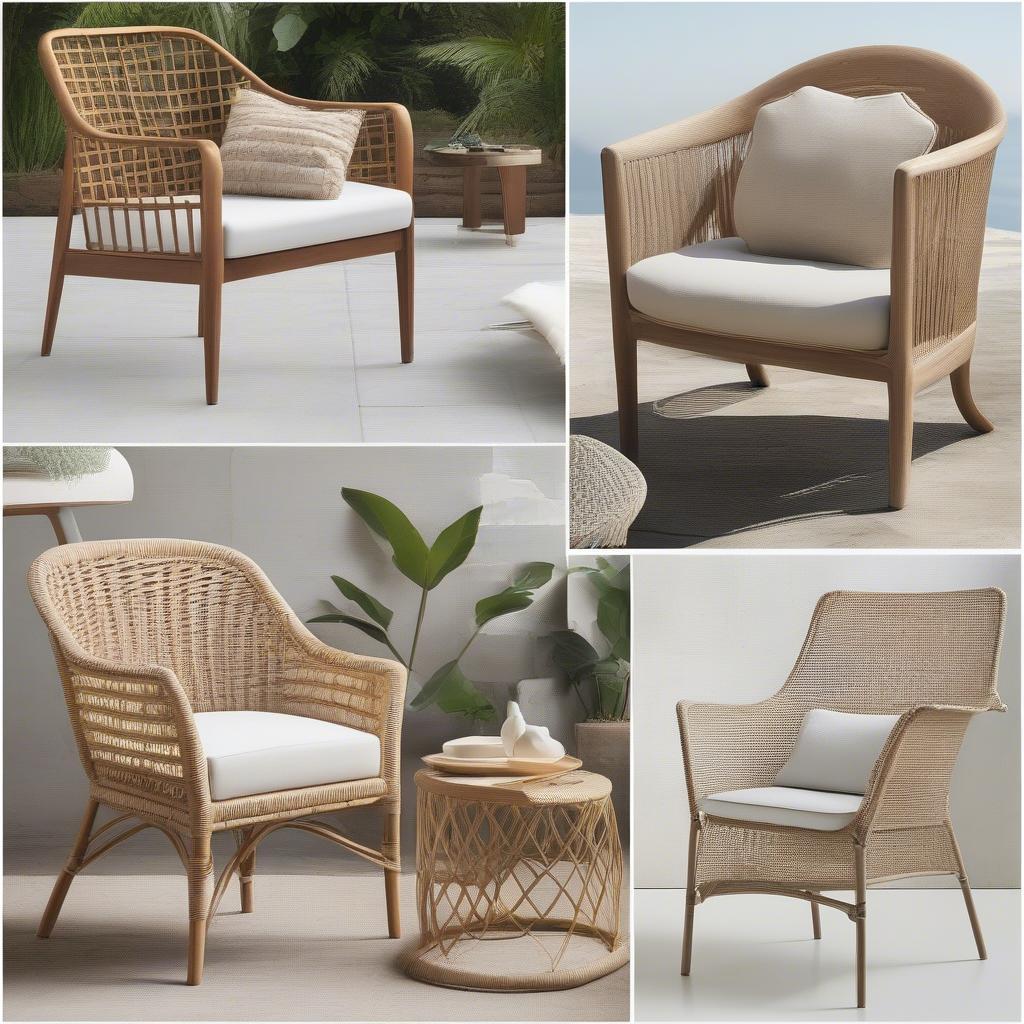 Open Weave Outdoor Chair Styles: Classic and Contemporary