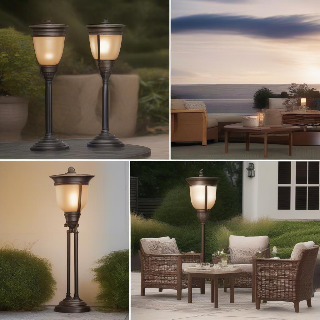 Outdoor Table Lamp Placement Ideas