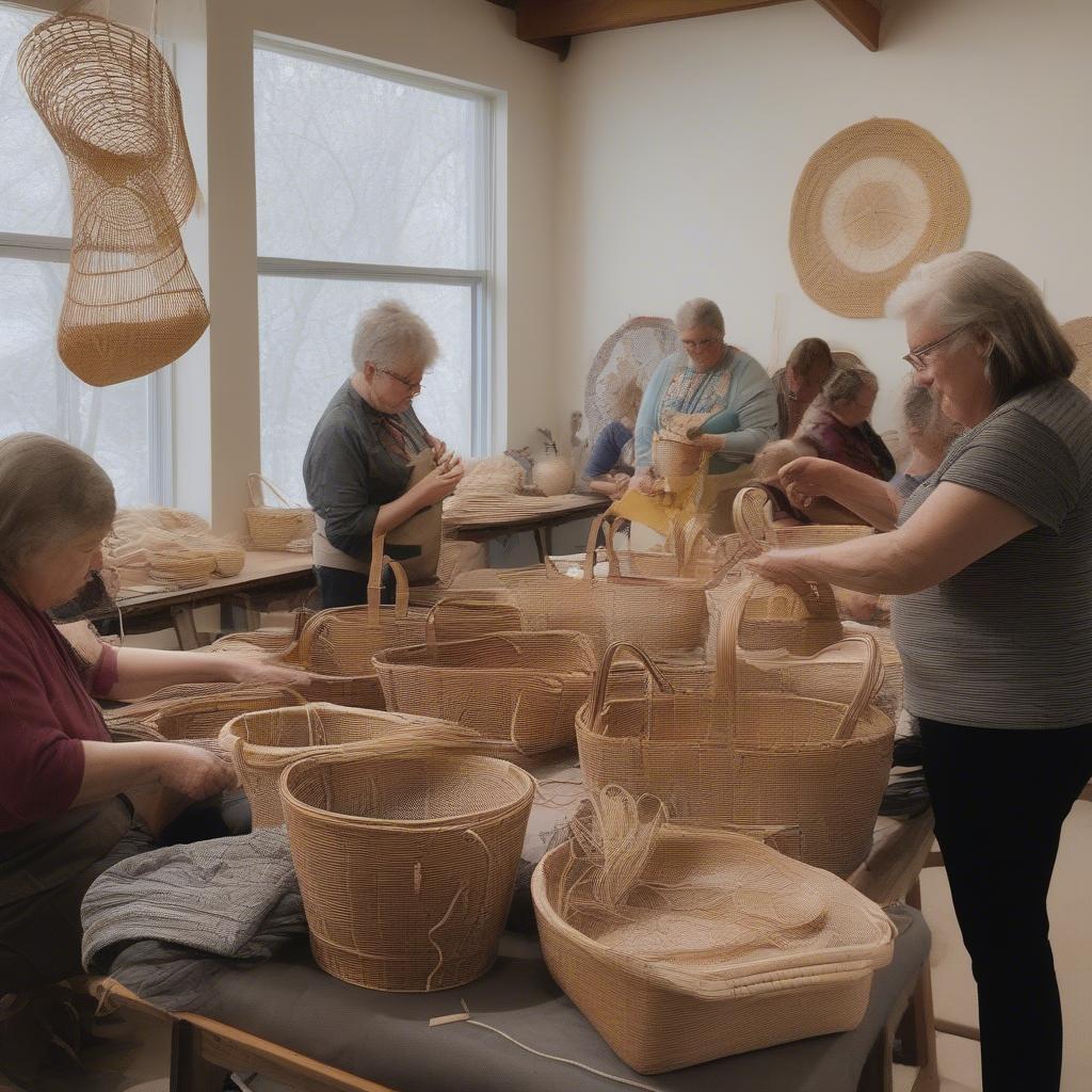 Owatonna Basket Weaving Workshop