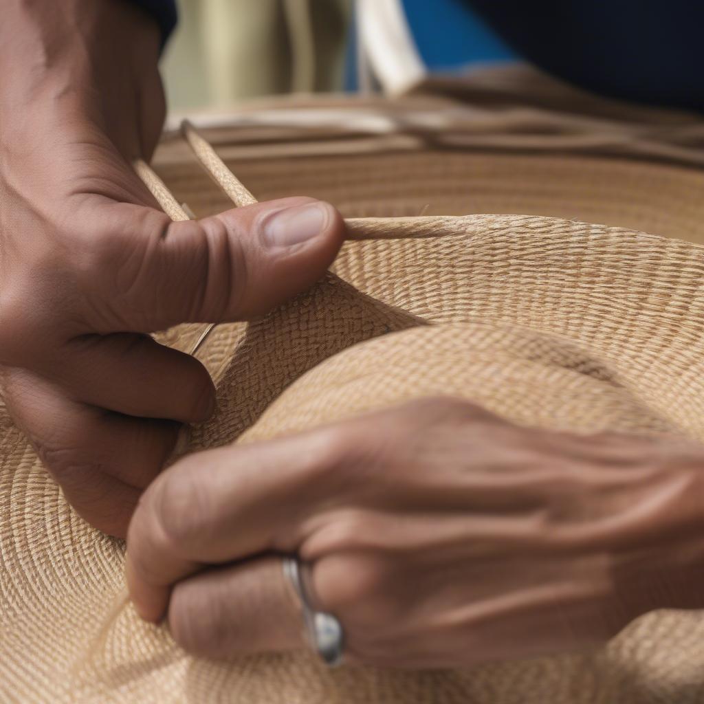 The Intricate Process of Panama Hat Weaving