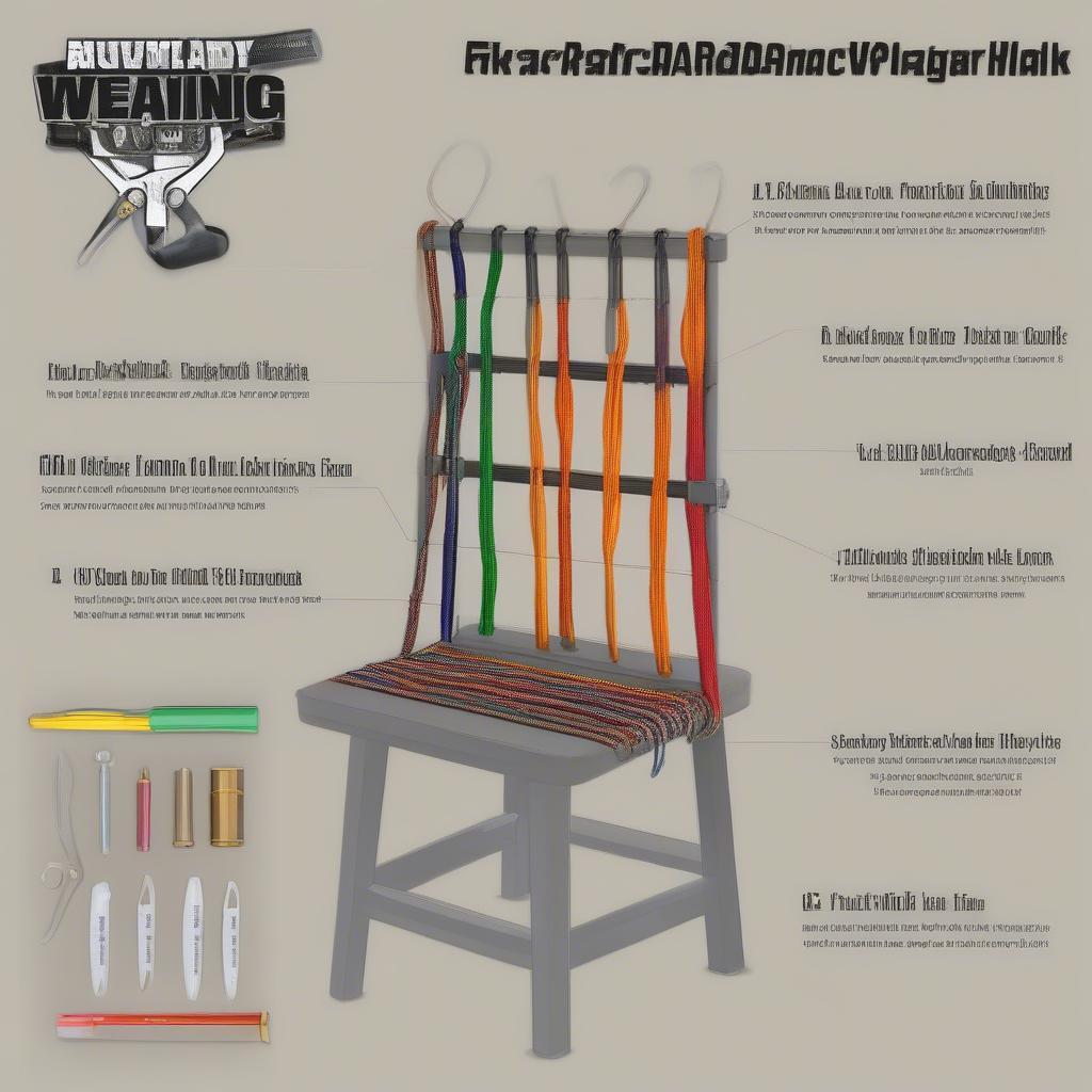 Essential Paracord Chair Weaving Materials