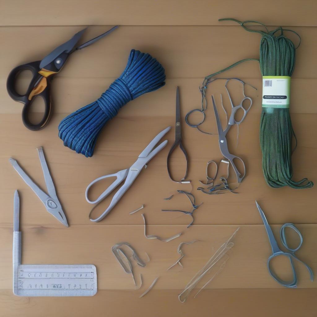 Essential Materials for Paracord Chair Weaving