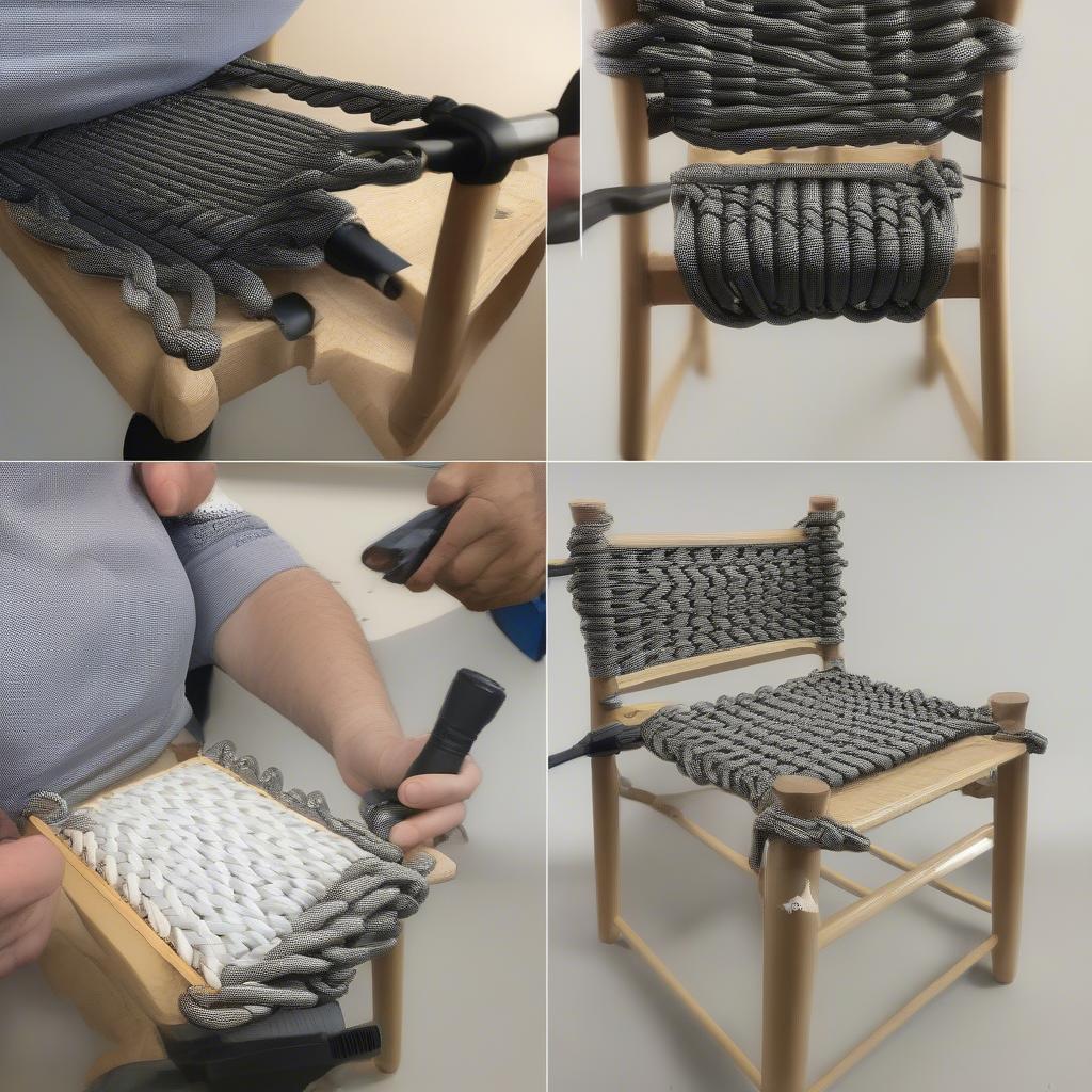 Weaving the Paracord Chair: A Step-by-Step Process