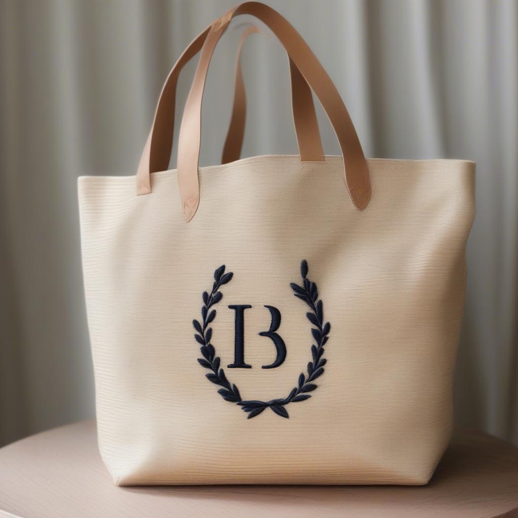 Personalized Custom Woven Tote Bag