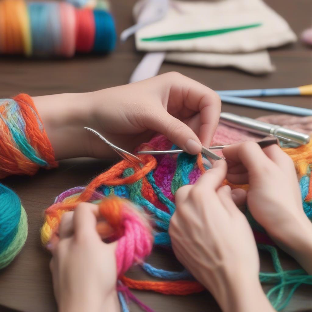 Beginner-Friendly Plastic Bag Weaving Projects