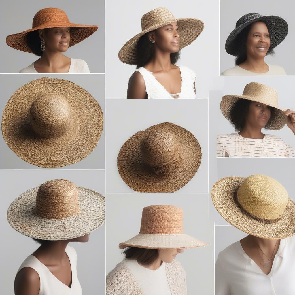 Different Weaving Techniques for Plastic Sun Hats