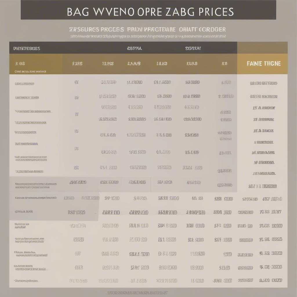 PP Woven Bag Price Comparison across Different Suppliers