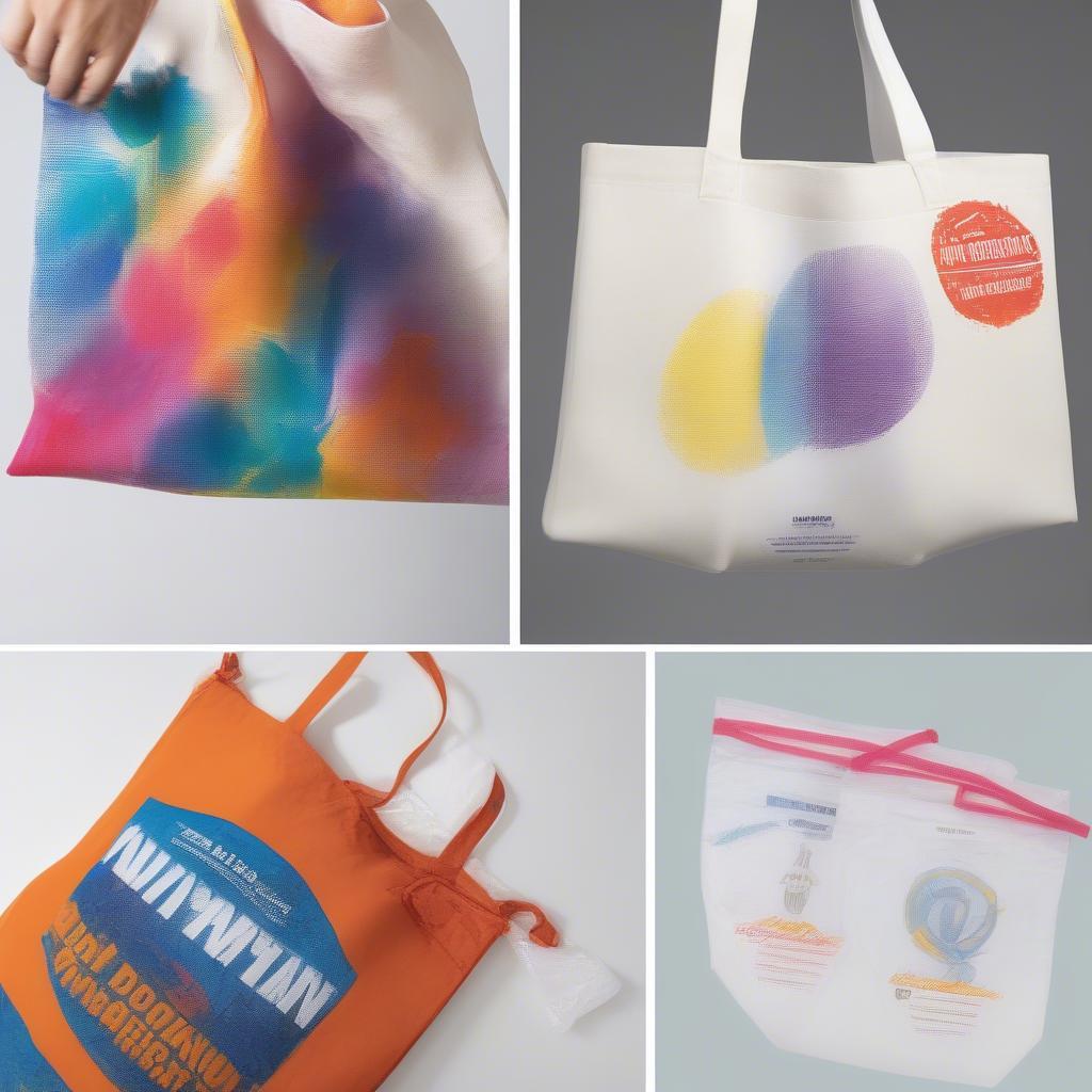 Printing Options for Custom Tote Bags