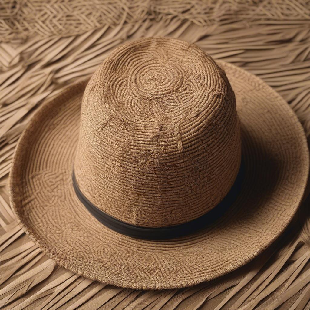 Raffia Hat Weaving: Creating Intricate Patterns