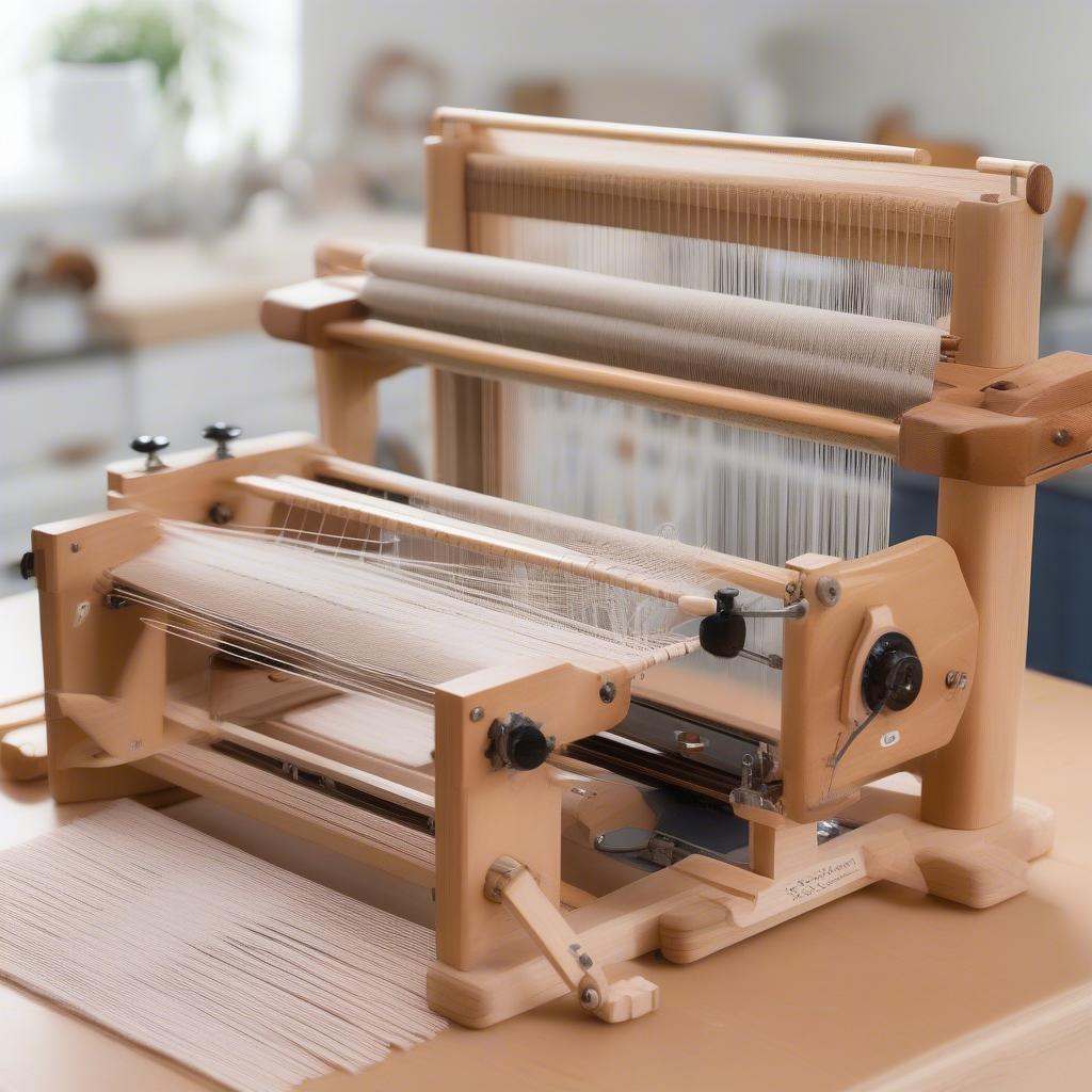 Rasmussen Table Top Loom Setup