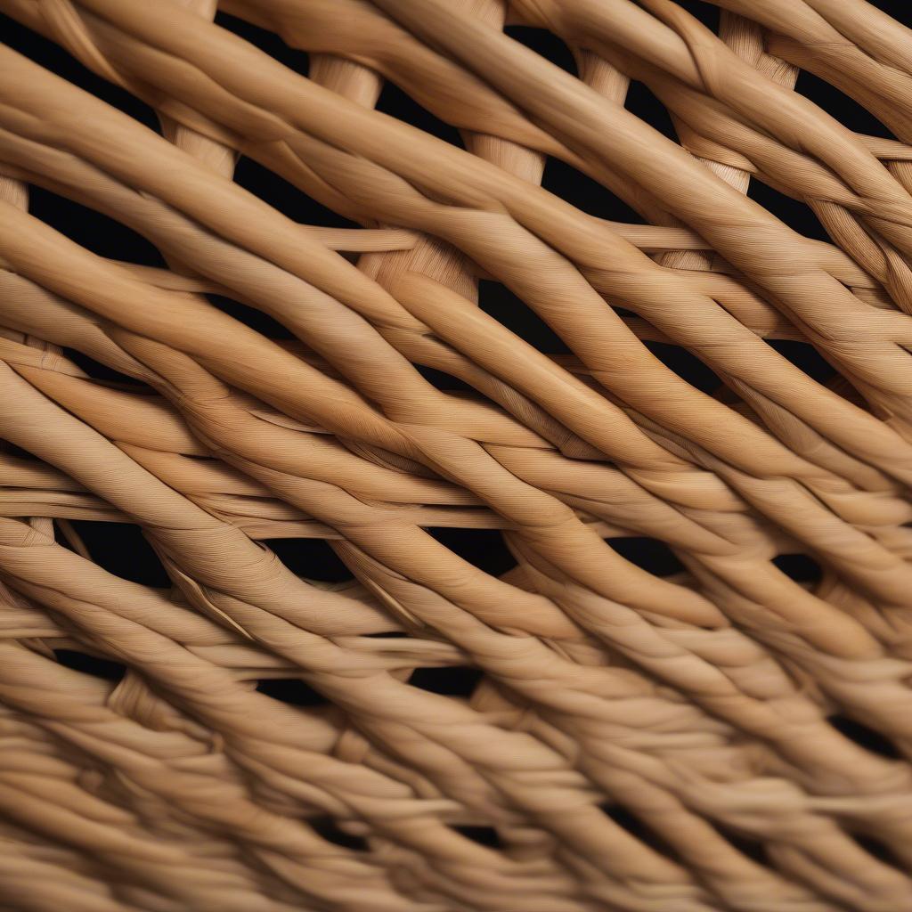 Comparison between natural rattan and synthetic wicker materials