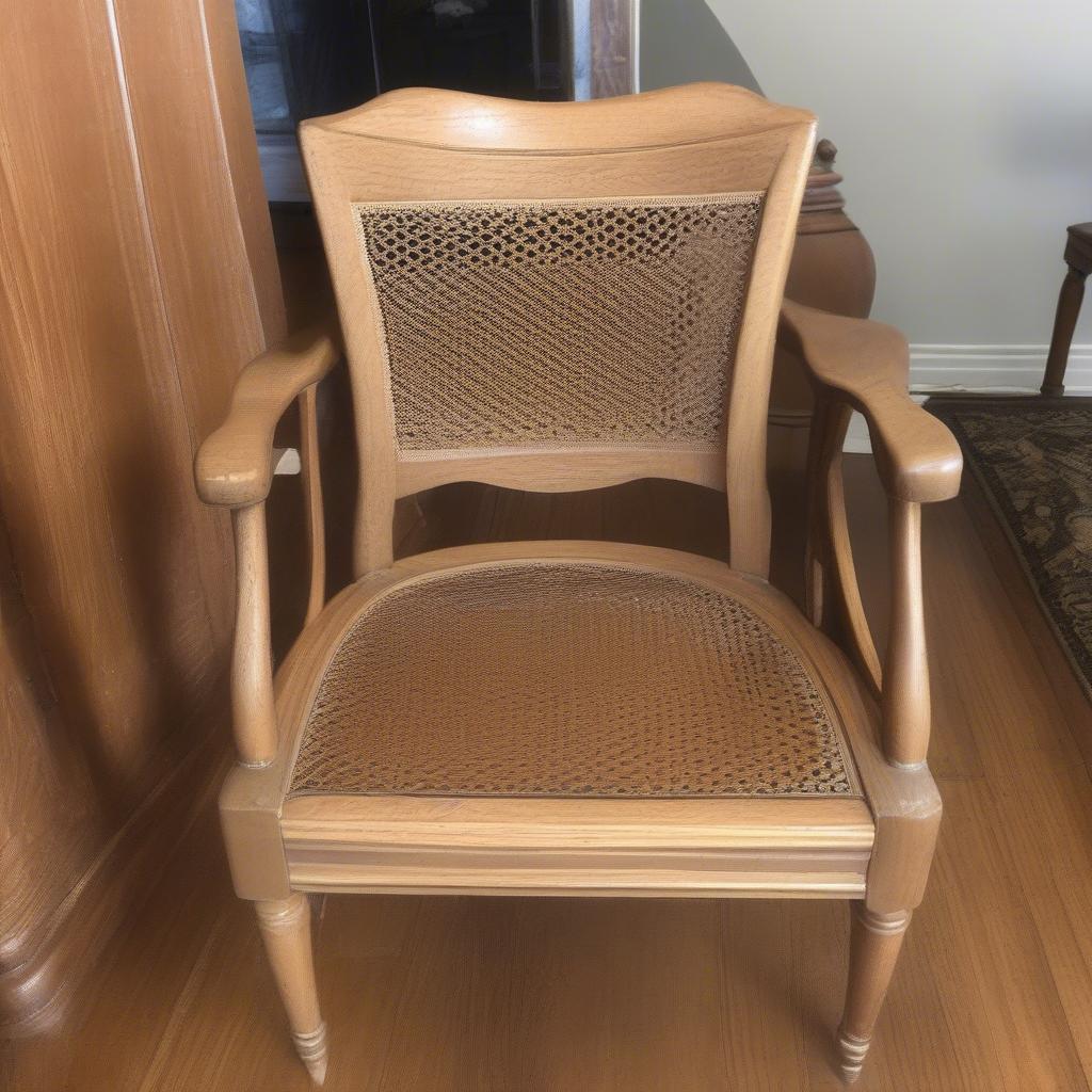 A Beautifully Restored Cane Chair