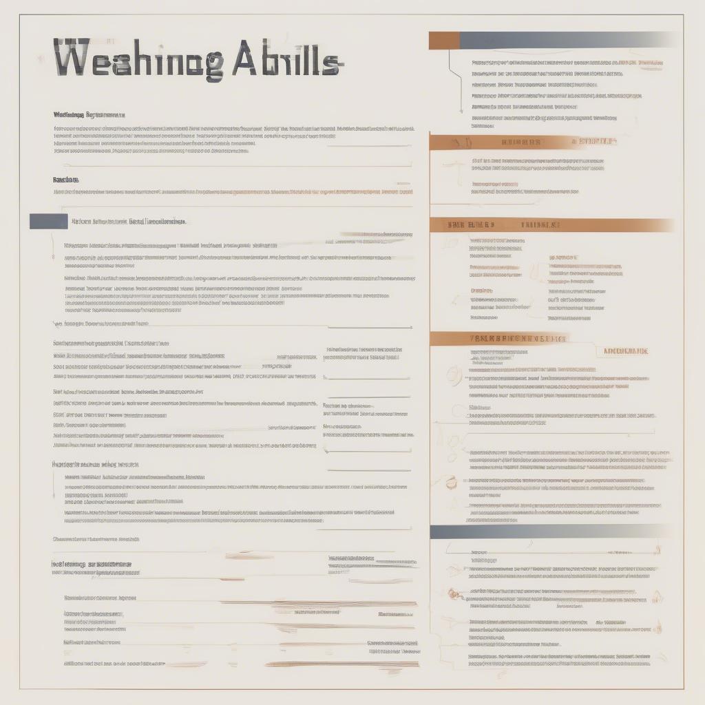 Example of a Weaving Resume