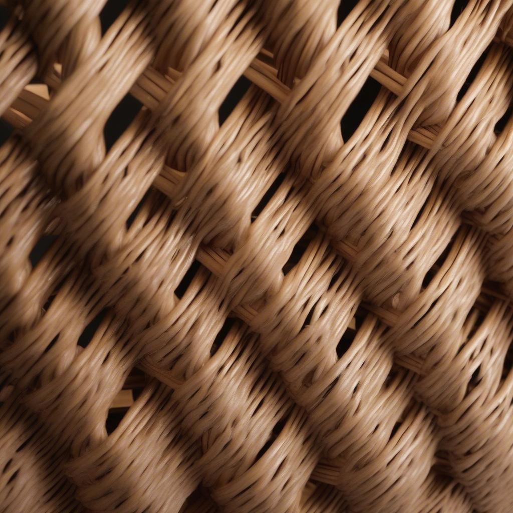 Close-up of the Rio Creations Metro Weave Dining Chair