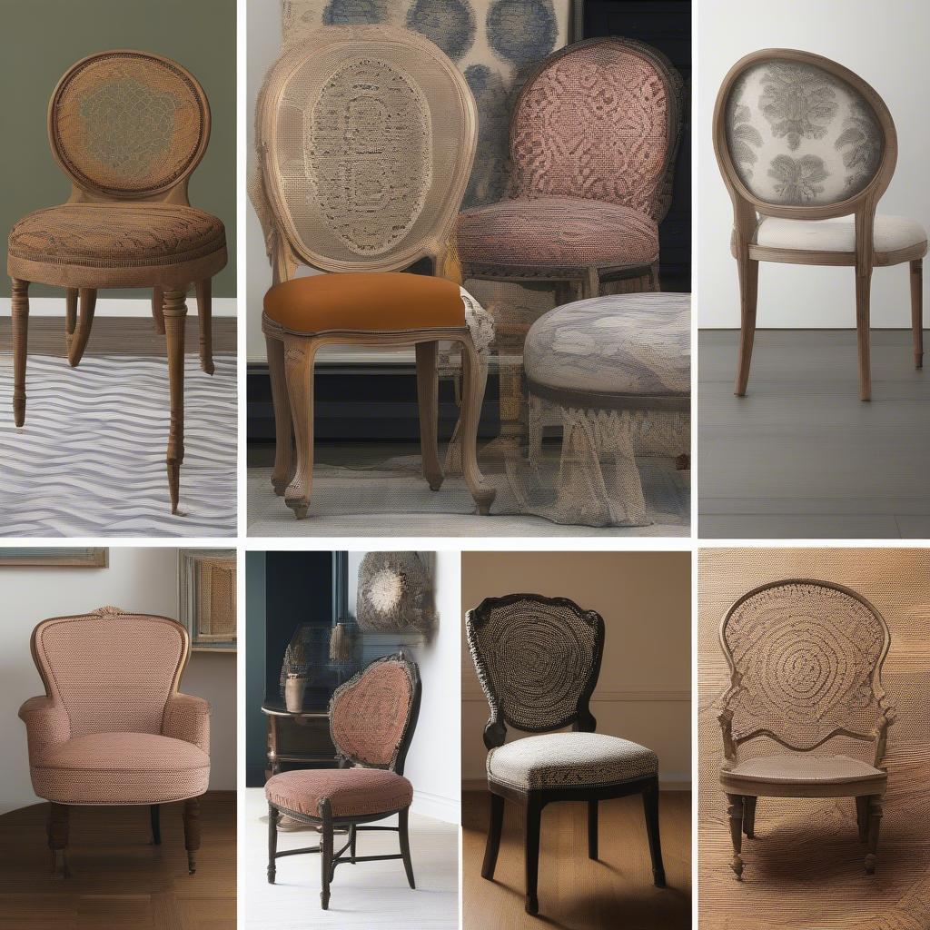 Round Back Chair in Various Interior Design Styles