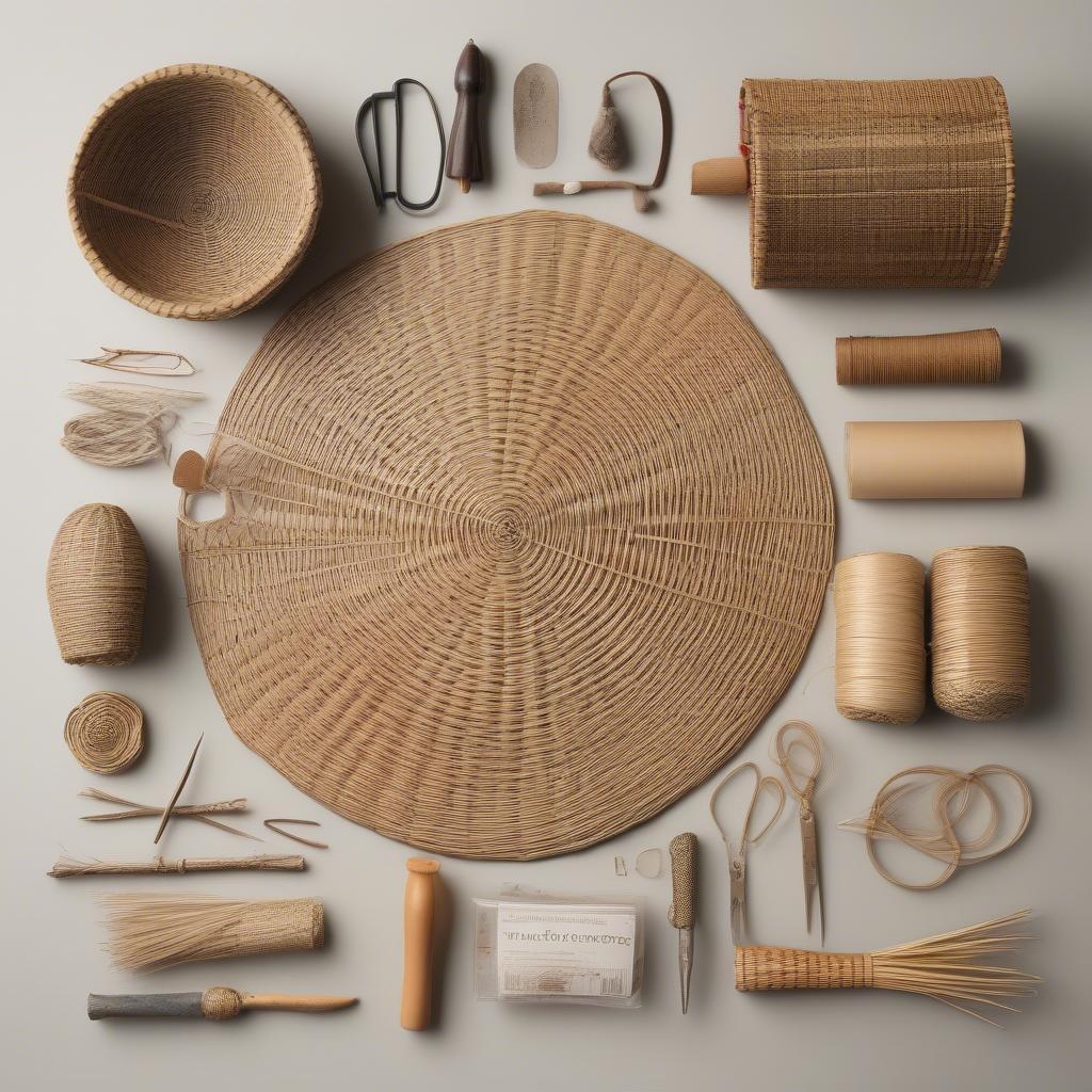 Essential Materials for Round Basket Weaving