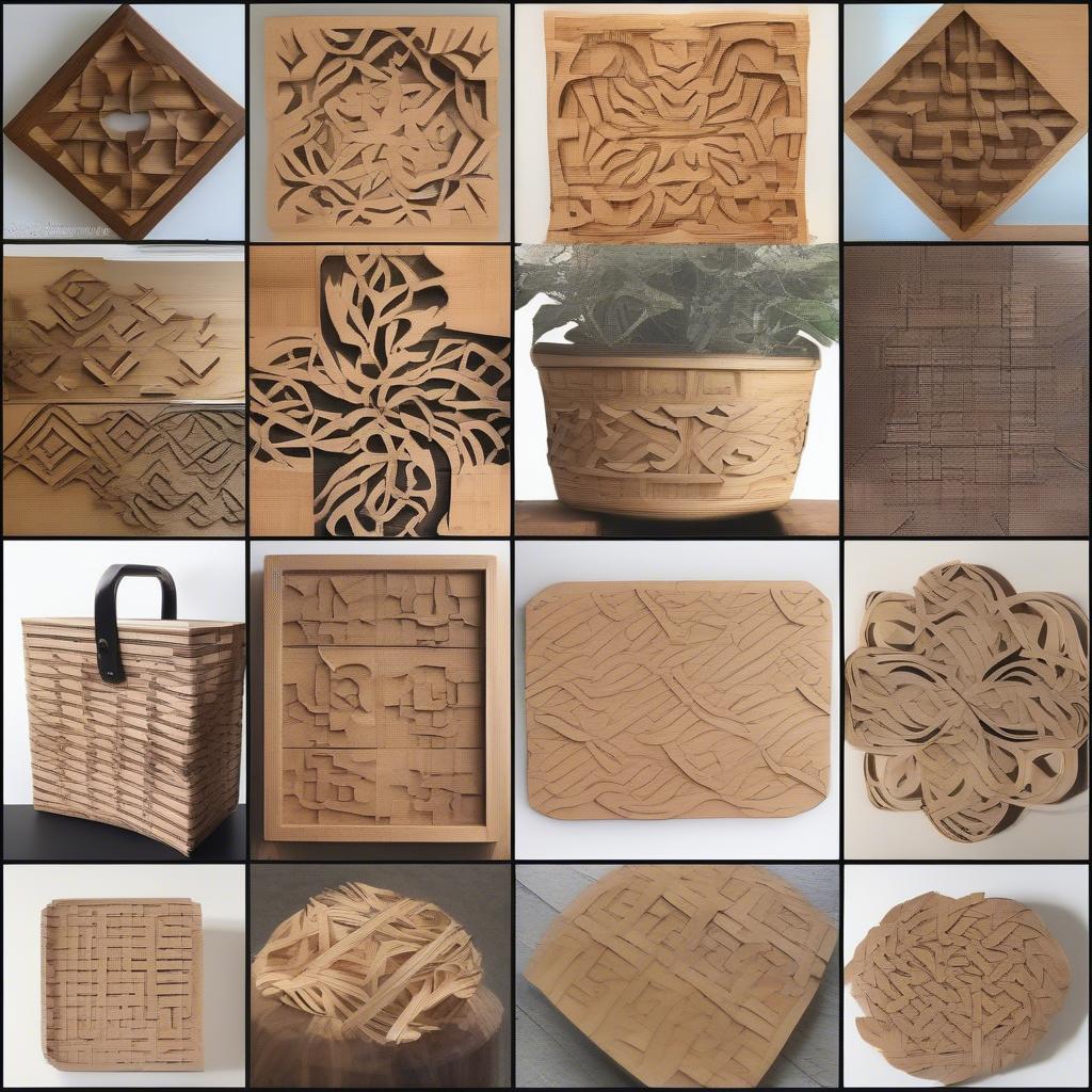 Intricate Scroll Saw Basket Weave Patterns and Designs