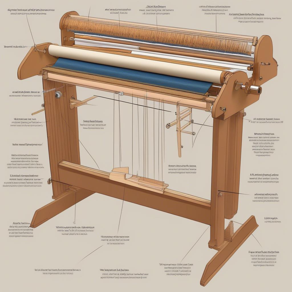 Setting up an Ashford Table Loom for Weaving