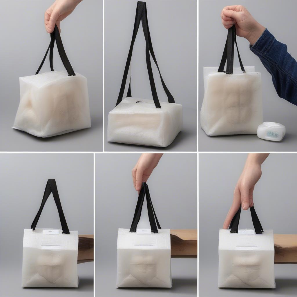 Durability Test of a Square Non Woven Lunch Bag