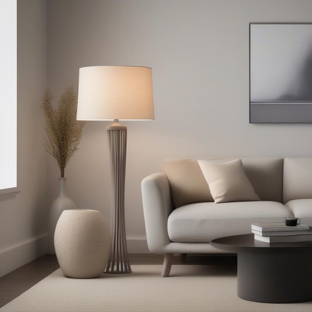 Styling Weave Table Lamps in a Modern Interior