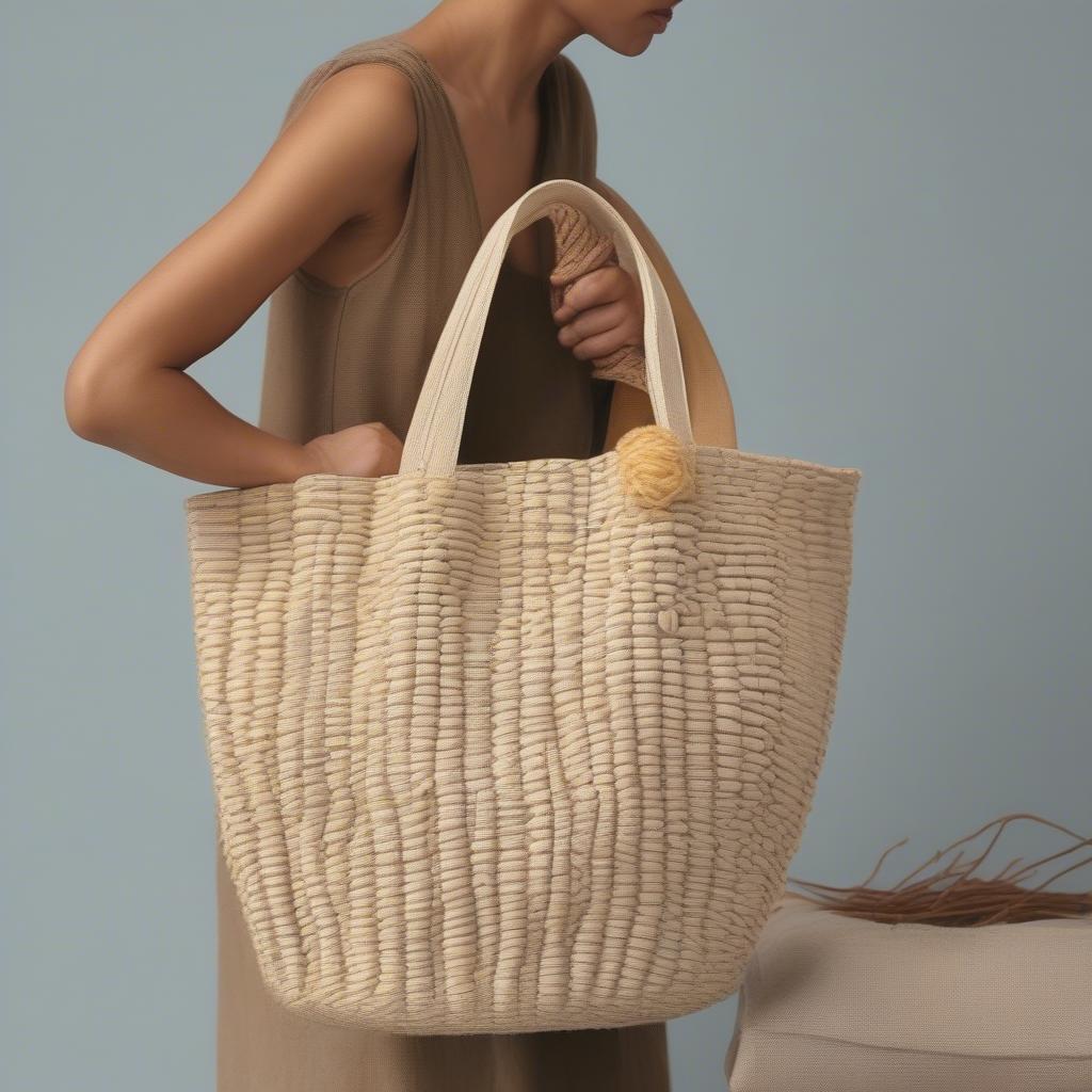 Sustainable Woven Tote Bags