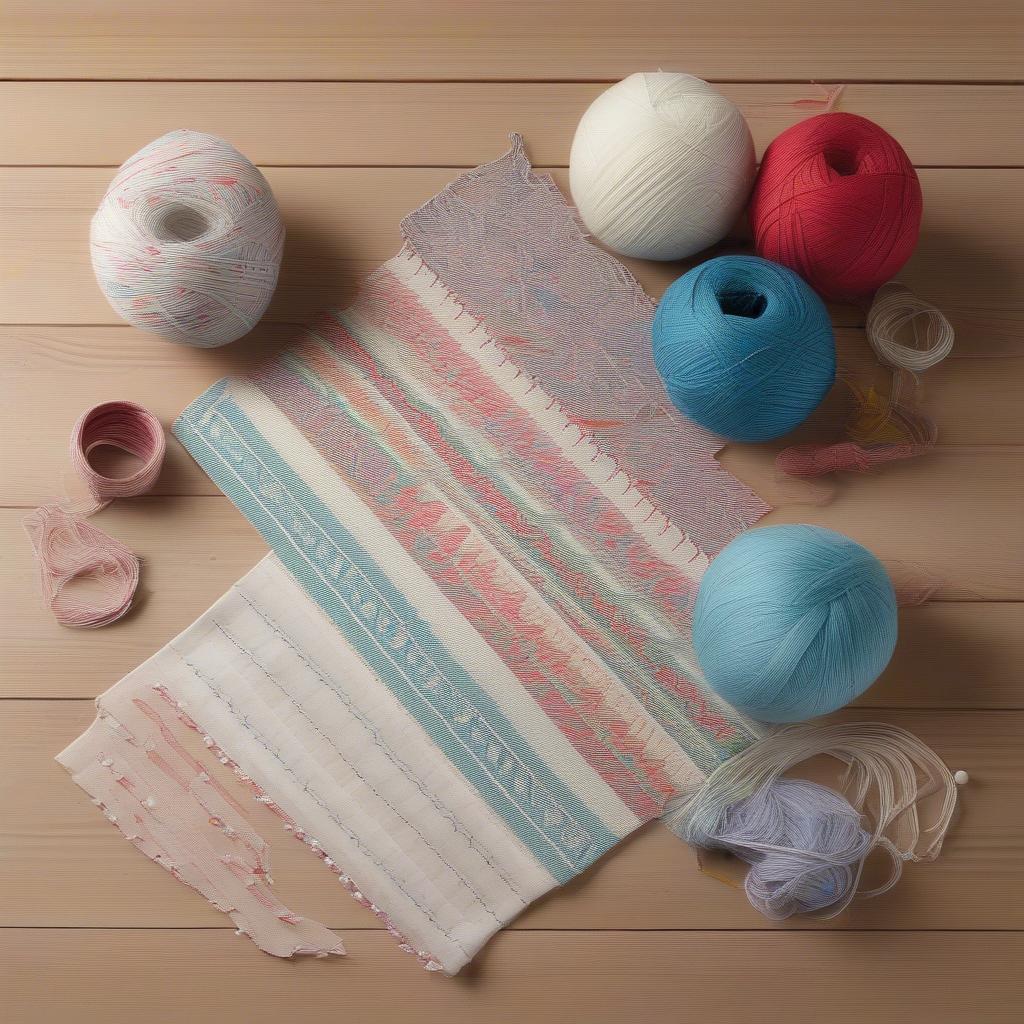 Swedish Weaving Table Runner Kit Contents