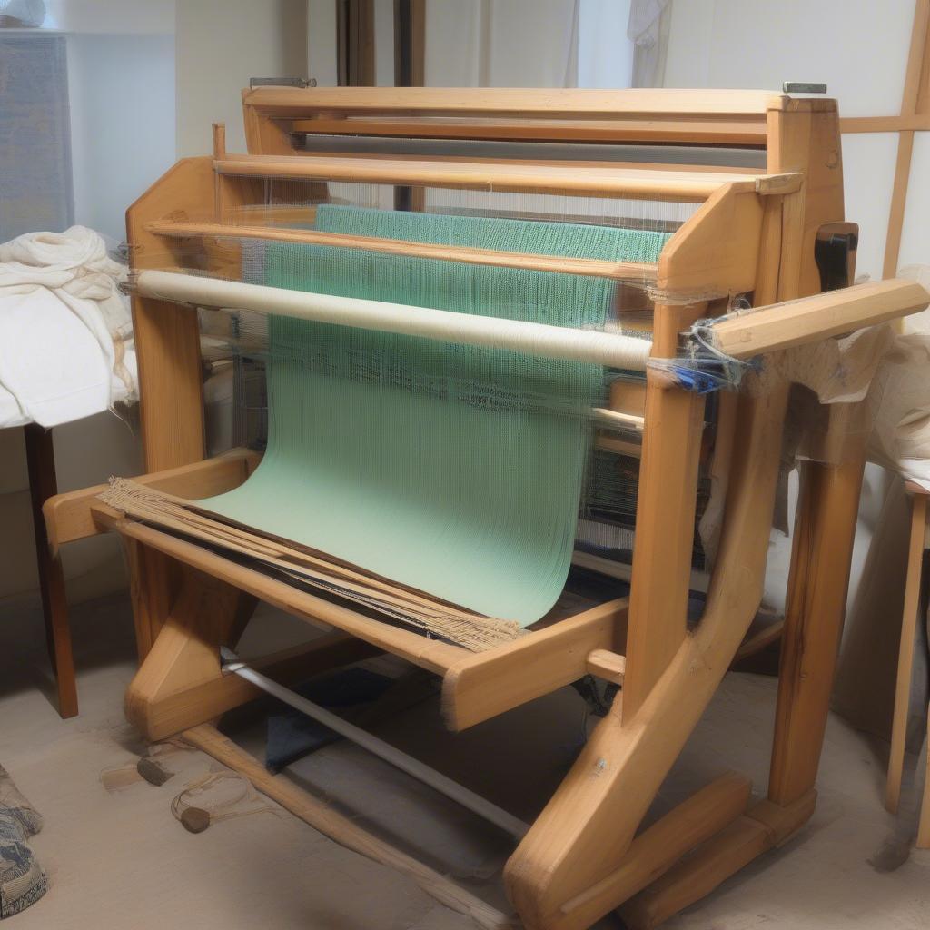 Storing a Table Top Weaving Loom