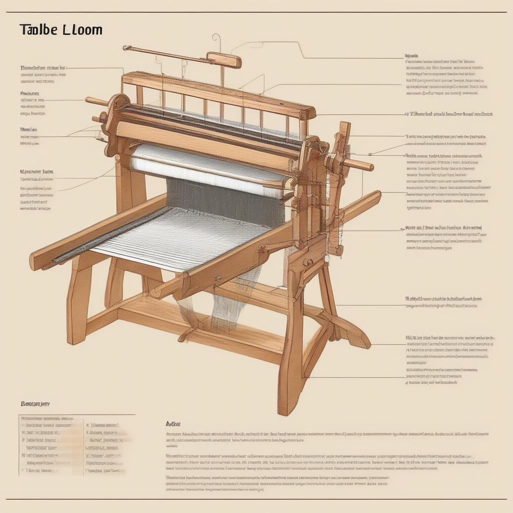 Table Loom Parts Diagram