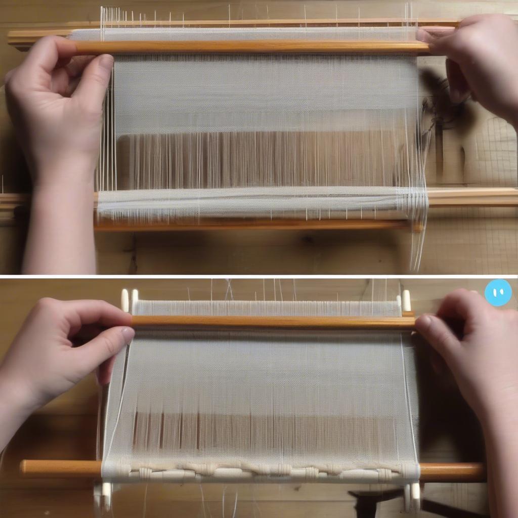 Beginner Table Loom Weaving Tutorial