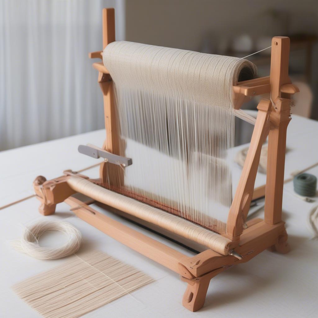 Setting up a Table Top Loom