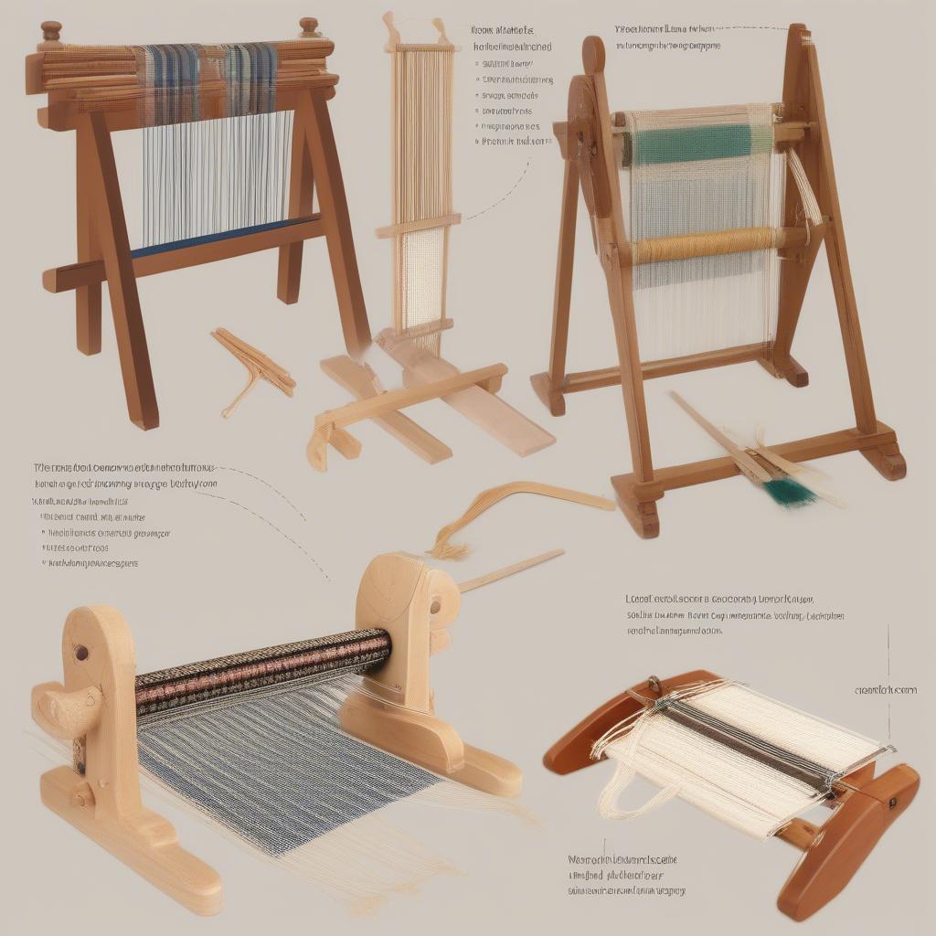 Types of Table Weaving Looms