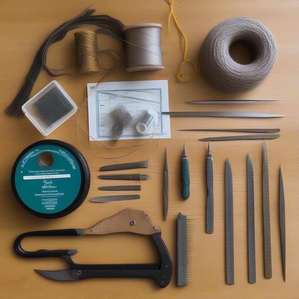 Essential Tools for Hat Weaving