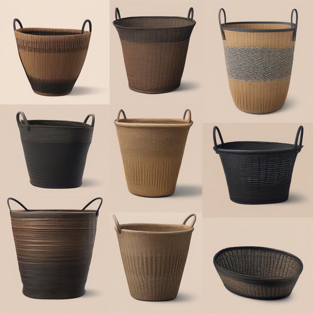 Traditional and Modern Basket Silhouettes