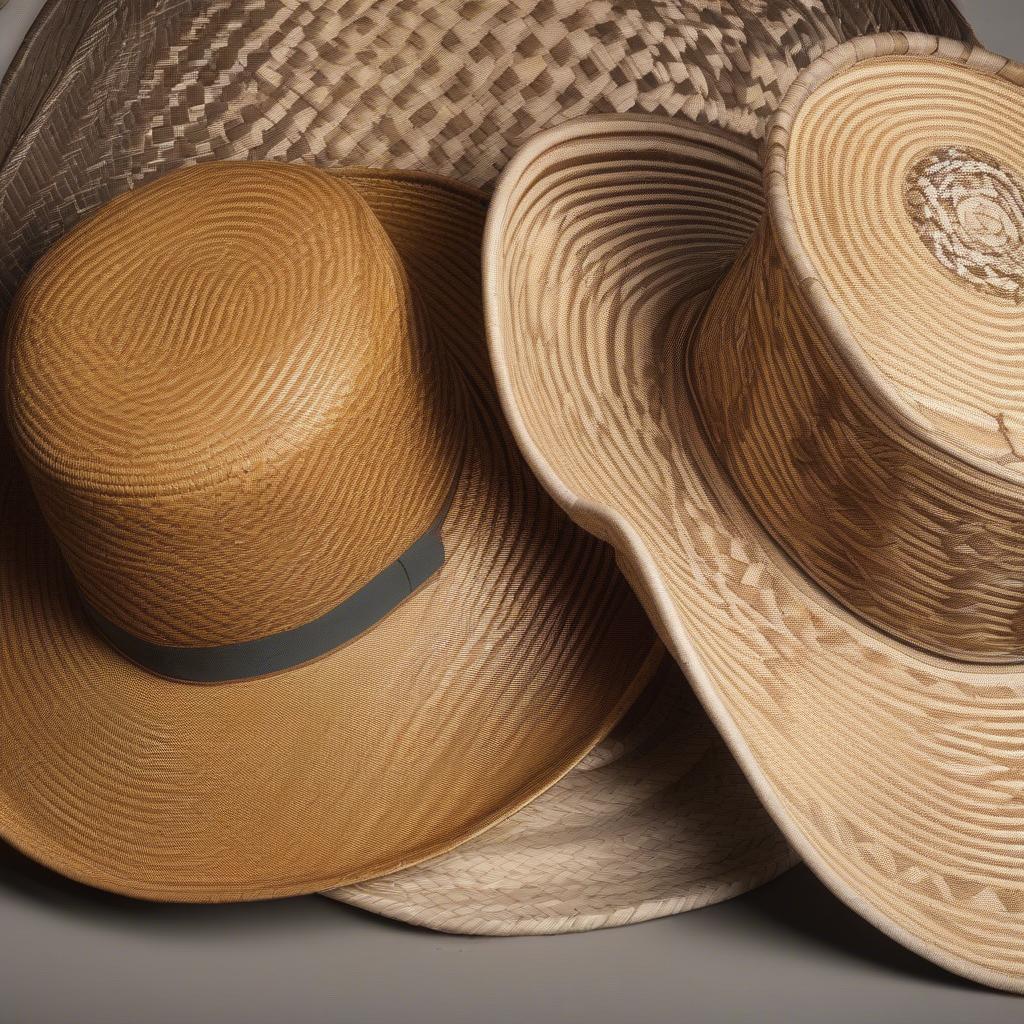 Traditional Straw Hat Weaving Patterns: Spiral, Herringbone, and Basket Weave